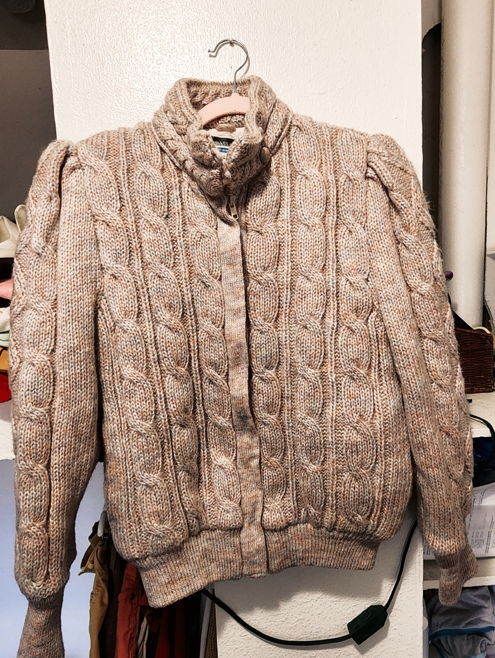 WOMEN'S 80'S/90'S KNIT HEAVY JACKET - MULTI